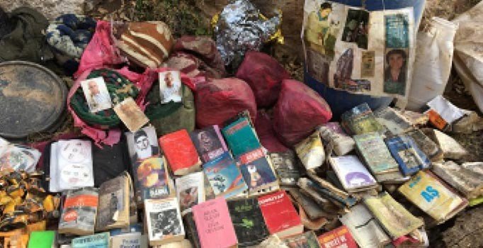 Siirt’te PKK’lı teröristlere ait mühimmat ve yaşam malzemesi ele geçirildi