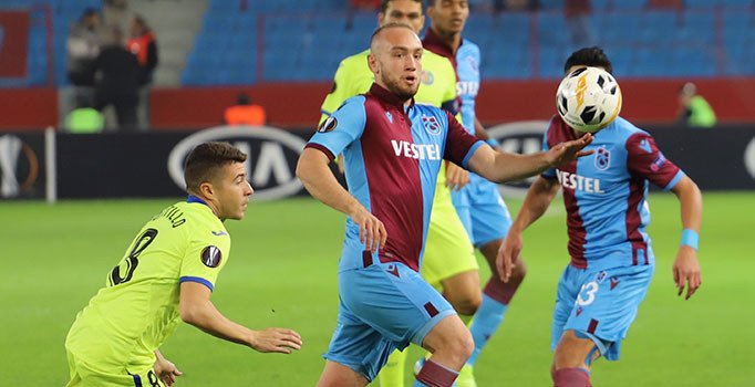 Trabzonspor evinde Getafe'ye mağlup oldu: 0-1