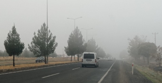 Diyarbakır güne sisle uyandı