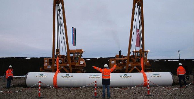TANAP Avrupa'ya bağlanıyor, 20 ilden geçecek