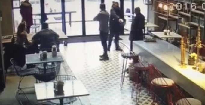 Bahçelievler'de bir tekstil şirketine yapılan baskının görüntüleri ortaya çıktı