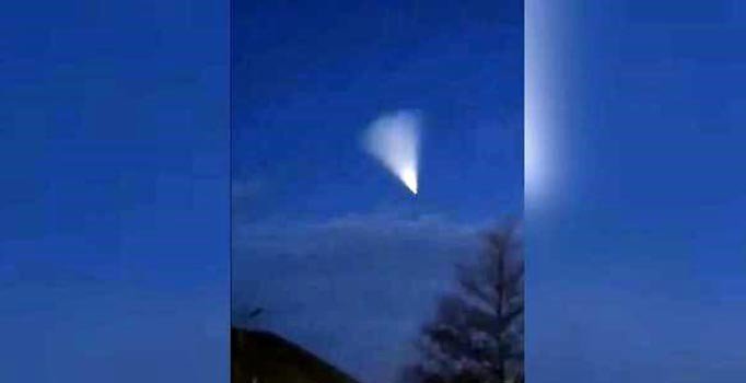 UFO sanılan cisim Rus füzesi çıktı