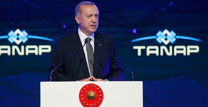 TANAP töreninde D. Akdeniz mesajı: Onların bağırmasıyla gemileri çekecek değiliz