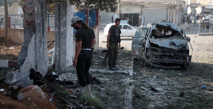 MSB: Bombalı araçla karşı kontrol noktası inşa edildi