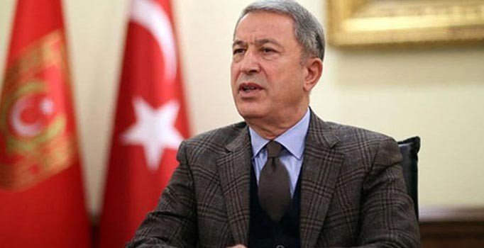 Bakan Akar'dan İdlib şehitleri için başsağlığı mesajı