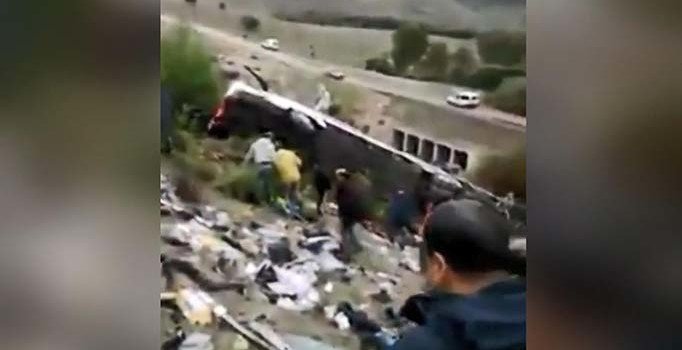 Fas’ta yolcu otobüsü şarampole yuvarlandı: 8 ölü