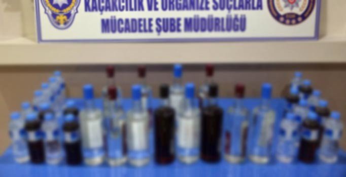 Kahramanmaraş'ta yılbaşı öncesi sahte içki operasyonu: 2 gözaltı