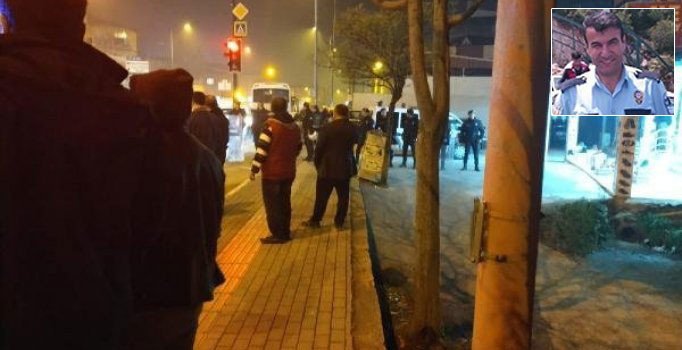 Komşu kavgası ihbarına giden polis, kendi tabancasıyla başından vuruldu