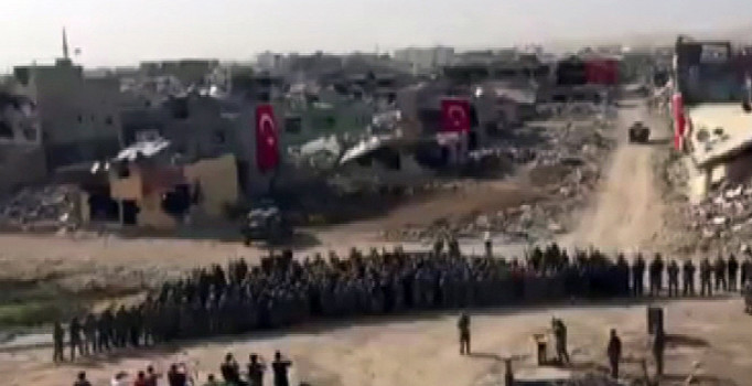Operasyonların bittiği Nusaybin komando marşıyla inledi