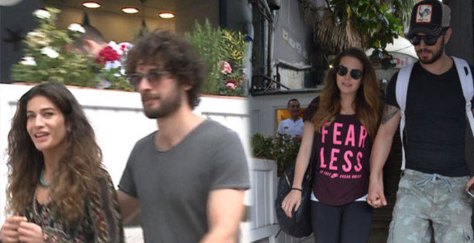 Aslı Enver ve Birkan Sokullu aynı mekanda karşılaştı