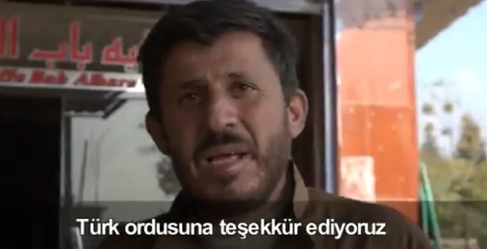 MSB paylaştı: Türk askeri sayesinde kurtulduk