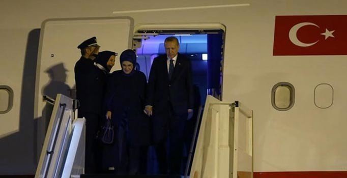 Cumhurbaşkanı Erdoğan yurda döndü