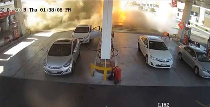 Suudi Arabistan’da benzin istasyonunda patlama