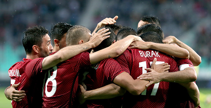 Türkiye, EURO 2016 öncesi son hazırlık maçında Slovenya'yı 1-0 mağlup etti