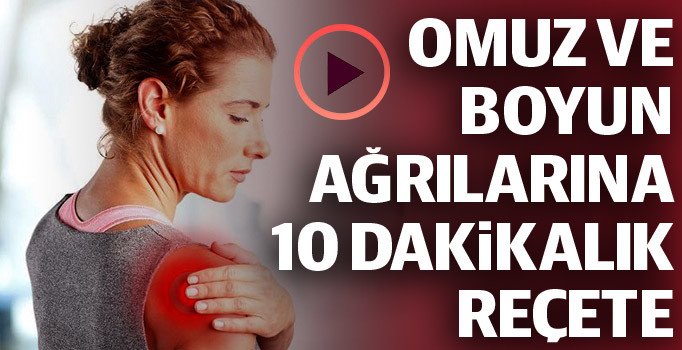 Boyun ve omuz ağrılarına iyi gelen hareketler | Fitness Saati