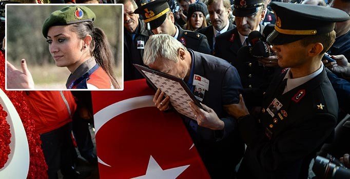 Şehit Astsubay Esma Çevik son yolculuğuna uğurlandı
