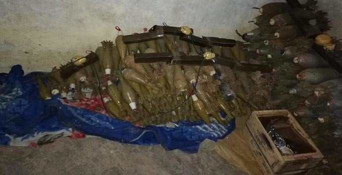 MSB, Resulayn'da YPG'ye ait mühimmatların imha edildiğini duyurdu