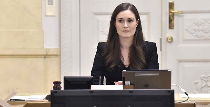 Dünyanın en genç başbakanına Finlandiya Parlamentosundan onay