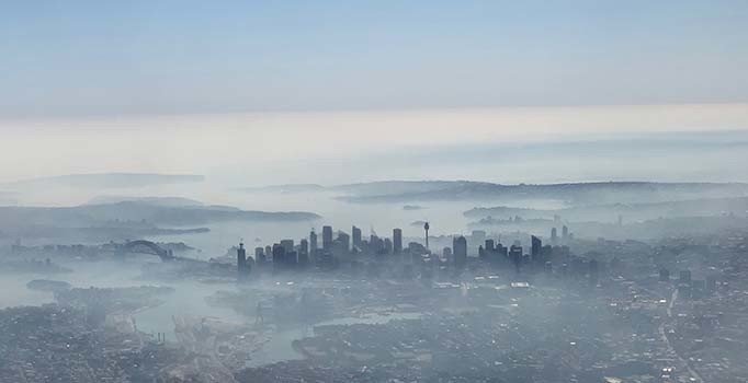 Sydney'de hava kalitesi 'tehlikeli' seviyeden 11 kat daha kötü