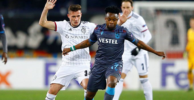 Basel'e 2-0 mağlup olan Trabzonspor Avrupa defterini kapattı