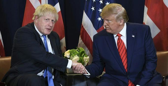Trump’tan Boris Johnson’a tebrik