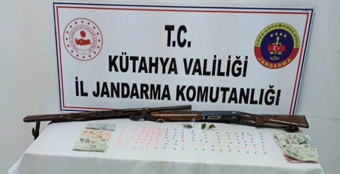 Kütahya’da uyuşturucu operasyonu