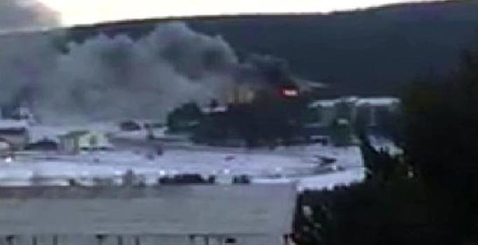 Sarıkamış Kayak Merkezi'ndeki otelde yangın paniği