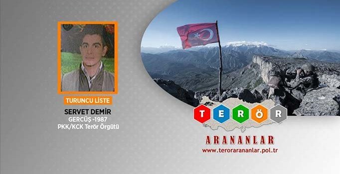 Son dakika! 1 milyon lira ödülle aranan Turuncu Liste'deki terörist öldürüldü