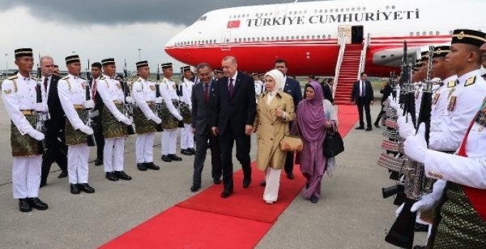 Cumhurbaşkanı Erdoğan Malezya'da