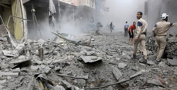 Rus savaş uçakları sivilleri vurdu: 8 ölü, 8 yaralı