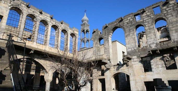 Diyarbakır’daki Surp Giragos Ermeni Kilisesi’ni bu kez devlet onarıyor