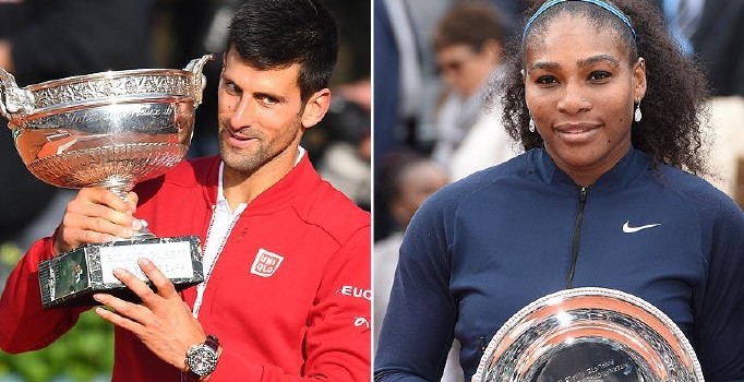 Teniste dünya sıralamasının Djokovic ve Williams yerlerini korudu