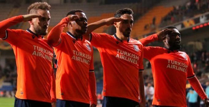UEFA'dan Medipol Başakşehir'e 'asker selamı' nedeniyle kınama