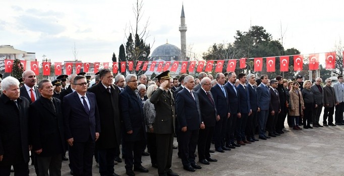 Vatan şairi Namık Kemal anıldı