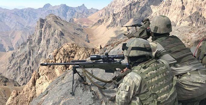 Irak'ın Zap bölgesinde 2 PKK'lı terörist etkisiz hale getirildi