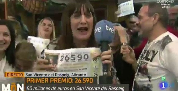 Canlı yayında büyük ikramiye çıktığını sanan muhabir: Yarın işe gelmiyorum