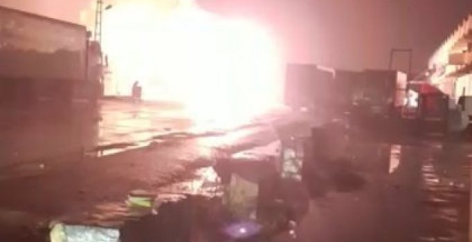 Hatay'da trafo patladı