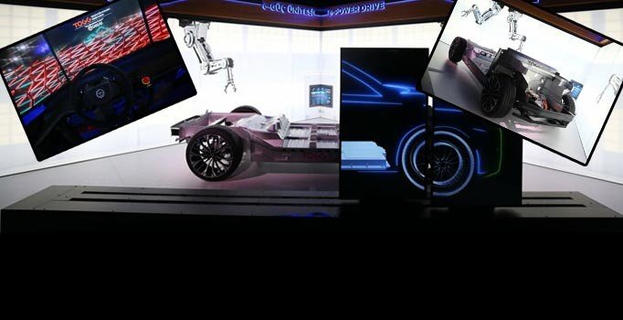 Yerli otomobilden çarpıcı fotoğraflar