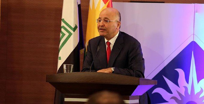 Irak Cumhurbaşkanı Salih: Dış müdahaleye karşıyız