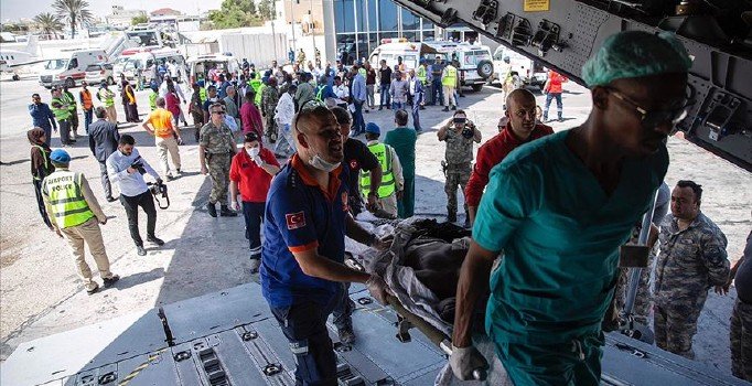 2 Türk'ün cenazesi ile 16 yaralı Türkiye yolunda