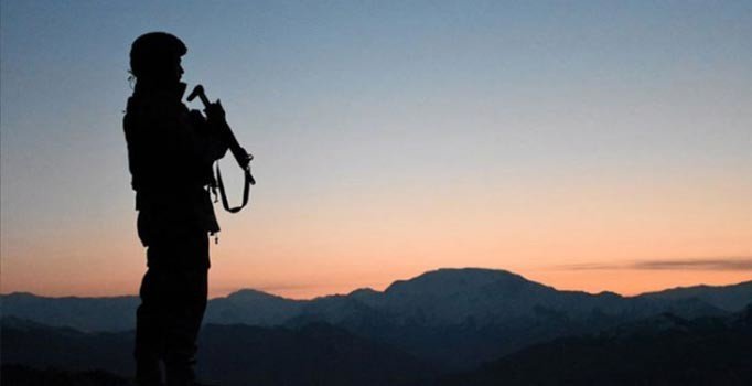 Jandarmanın ikna ettiği PKK'lı terörist teslim oldu