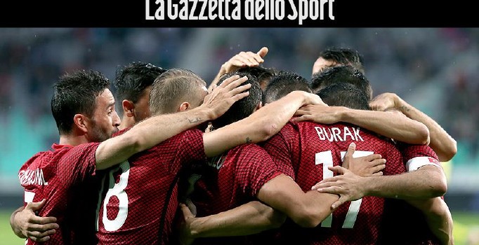 İtalyan gazetesinden Milli Takım'a özel EURO 2016 dosyası