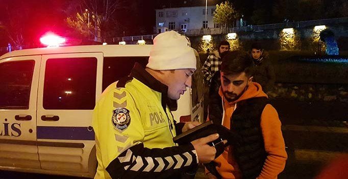 Alkollü yakalanınca 'Ayran içtim' dedi