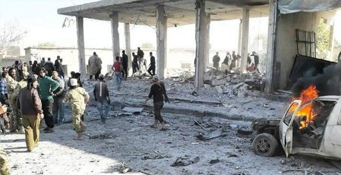 Tel Abyad'da bomba yüklü araçla saldırı