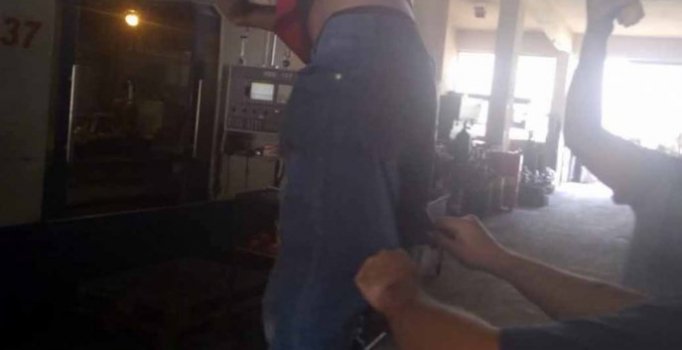 Çırağa palangayla işkenceye tutuklama