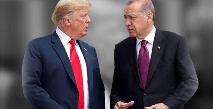 Cumhurbaşkanı Erdoğan, ABD Başkanı Trump'la görüştü