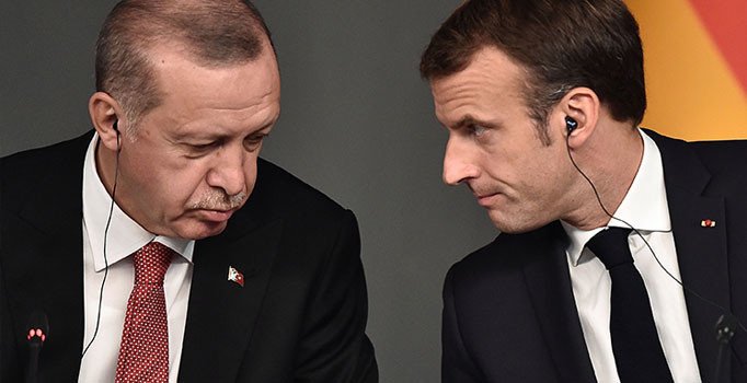 Cumhurbaşkanı Erdoğan, Macron ile Libya'yı görüştü