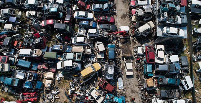 '400 binden fazla hurda araç trafikten silindi'