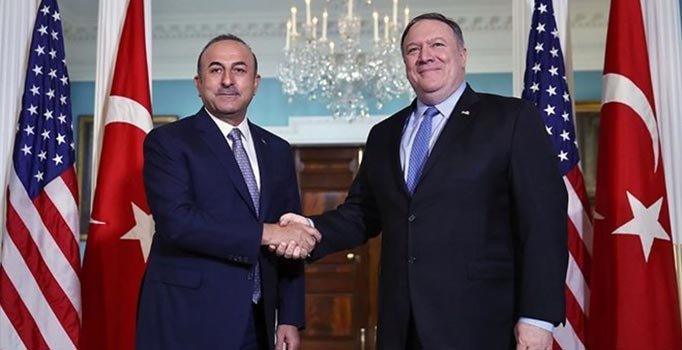 Dışişleri Bakanı Çavuşoğlu, Pompeo ile görüştü