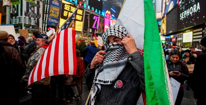ABD'de savaş karşıtı protesto